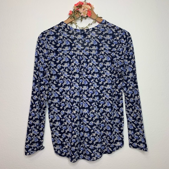 H&M Floral Long Sleeves Top - Picture 3 of 7